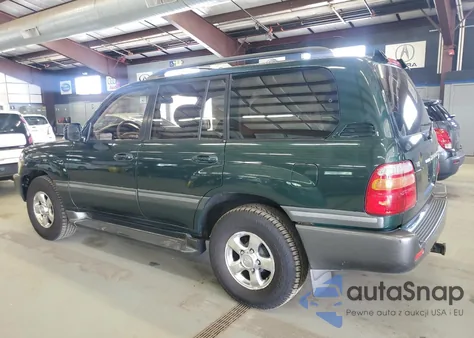 2001 Toyota Land Cruiser z USA, uszkodzony, nr VIN JTEHT05J612016717